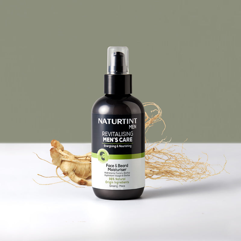 Naturtint Men Face & Beard Moisturiser 200ml (British brand)