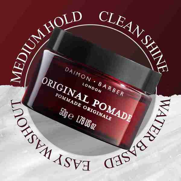 Daimon Barber Original Pomade 50g, imported from the UK