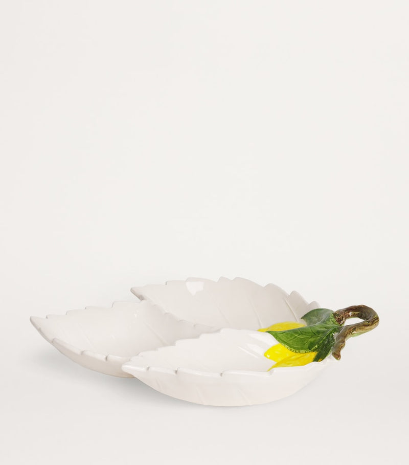 Les-Ottomans Lemon starter set plate 37cm, UK version