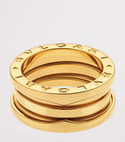 Bvlgari B.zero1 three-band ring 18kt yellow gold - British product