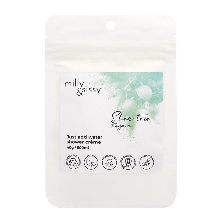 milly&sissy Zero Waste Shea Tree Shower Crème 500ml GOODS Holland&Barrett   