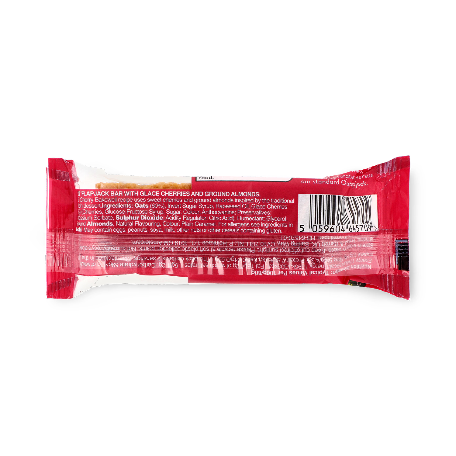 Holland & Barrett Cherry Bakewell Flapjack 80g