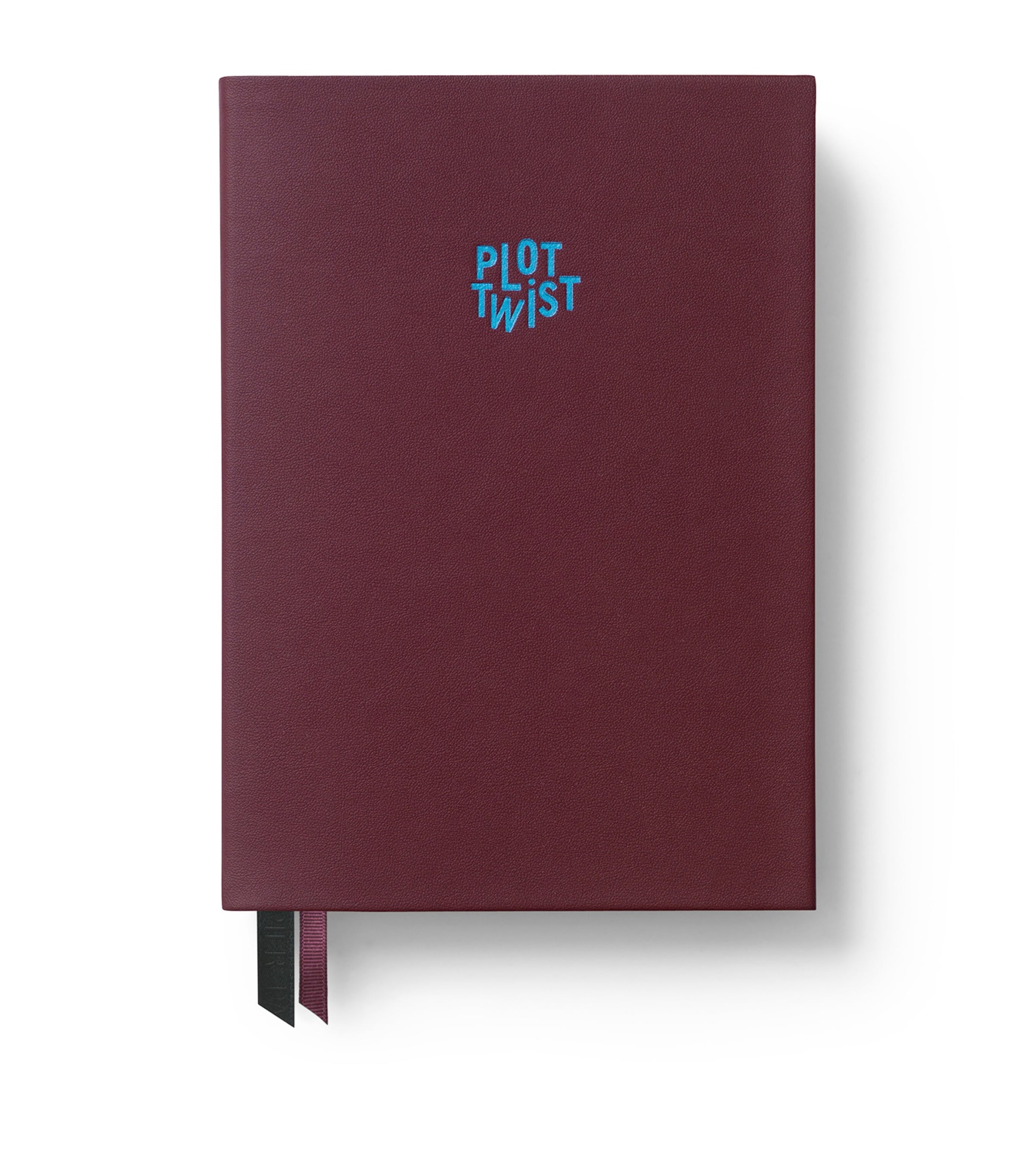Papier leather Plot Twist lined A5 notebook with 192 pages, imported from the UK