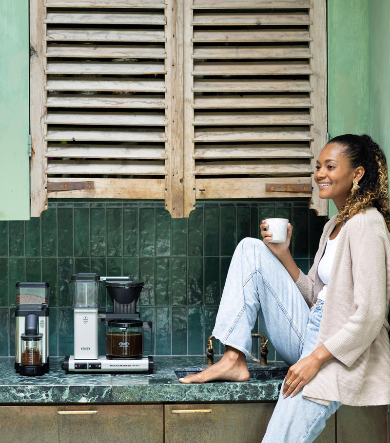 Moccamaster KBG Select filter coffee machine, imported from the UK