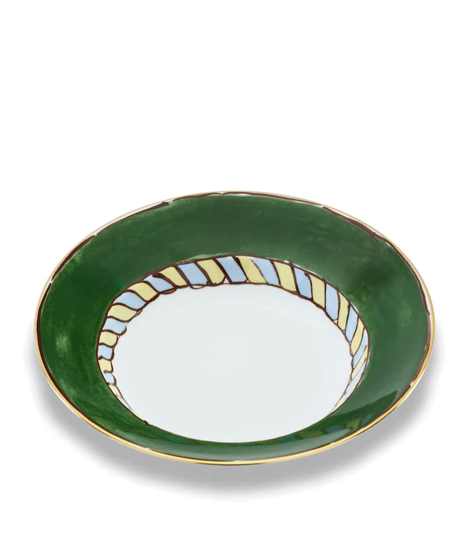 GINORI 1735 Il Viaggio di Nettuno soup plate 24.5cm, UK version