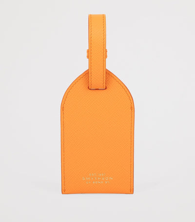 Harrods Étiquette de bagage Panama en cuir de veau Smythson - Acheter en ligne chez McGrocer