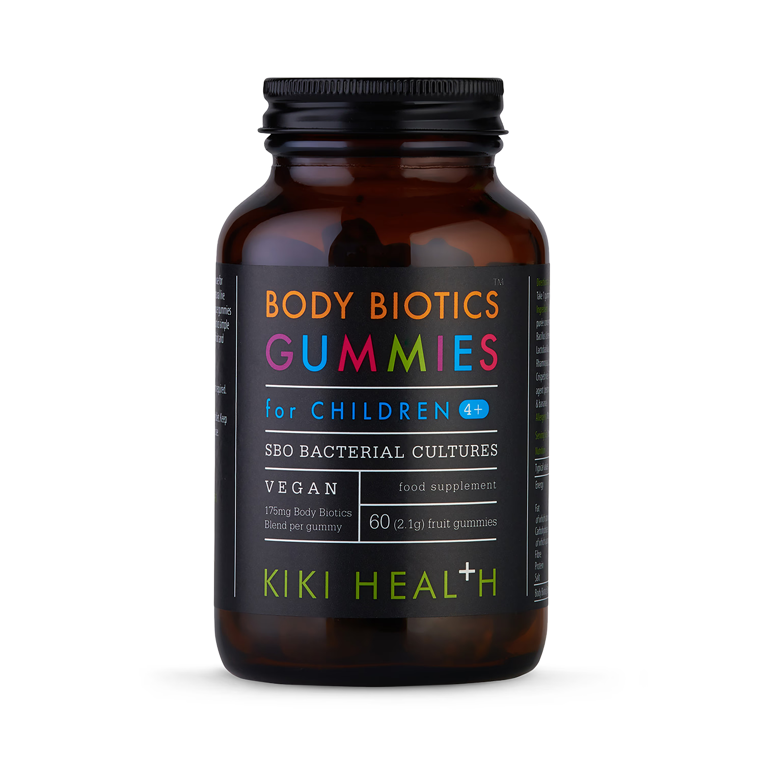 KIKI Health children's probiotic gummies real fruit 60 gummies (British brand)