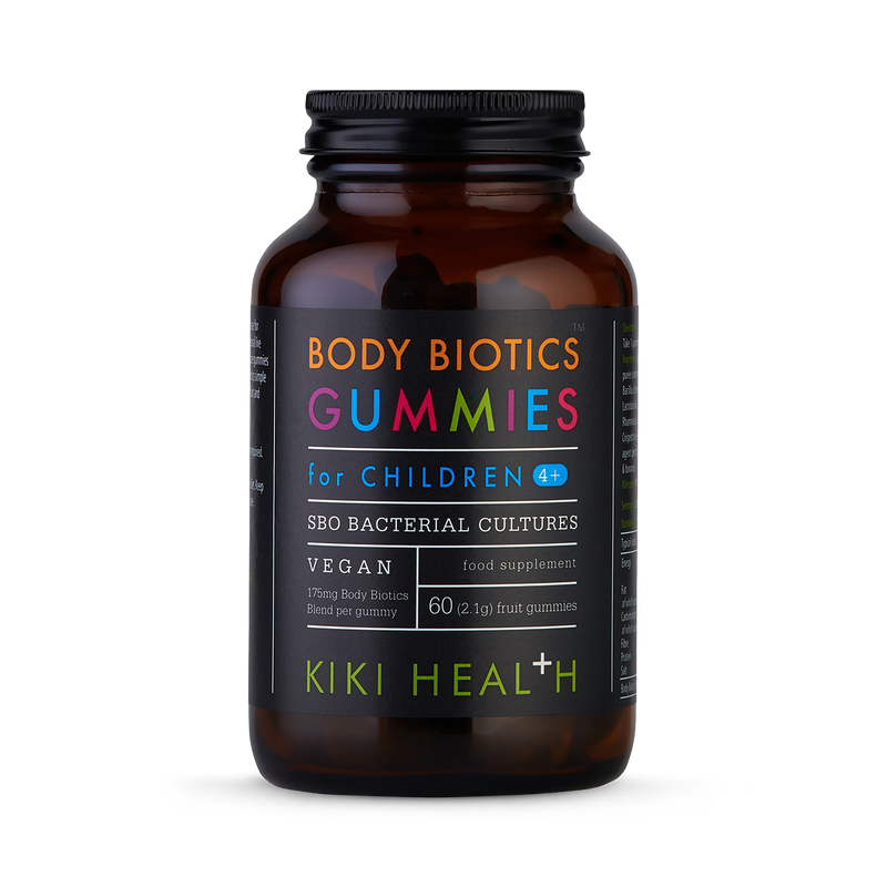 KIKI Health children's probiotic gummies real fruit 60 gummies (British brand)