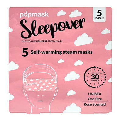 Superdrug Popmask Sleepover Selv Oppvarmende Øyemaske 5 Pakke- Kjøp online hos McGrocer