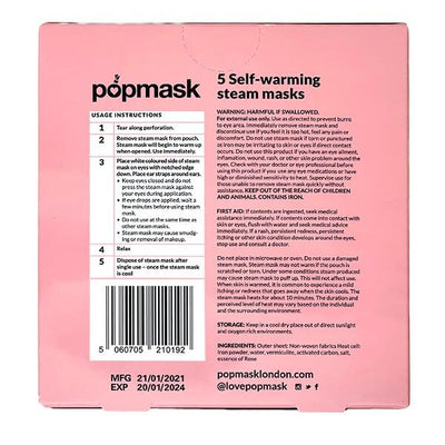 Superdrug Popmask Sleepover Selv Oppvarmende Øyemaske 5 Pakke- Kjøp online hos McGrocer