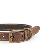 Barbour leather dog collar for dogs, UK version