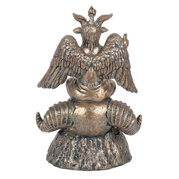 Something Different Baphomet incense burner resin 23x15x12cm (British brand)