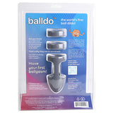 Balldo set steel grey silicone couples toy - British product