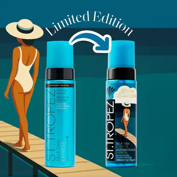 St.Tropez Self Tan Express Bronzing Mousse 200ml (British brand)