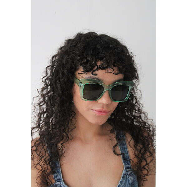 SVNX cat eye sunglasses clear plastic frame, UK version