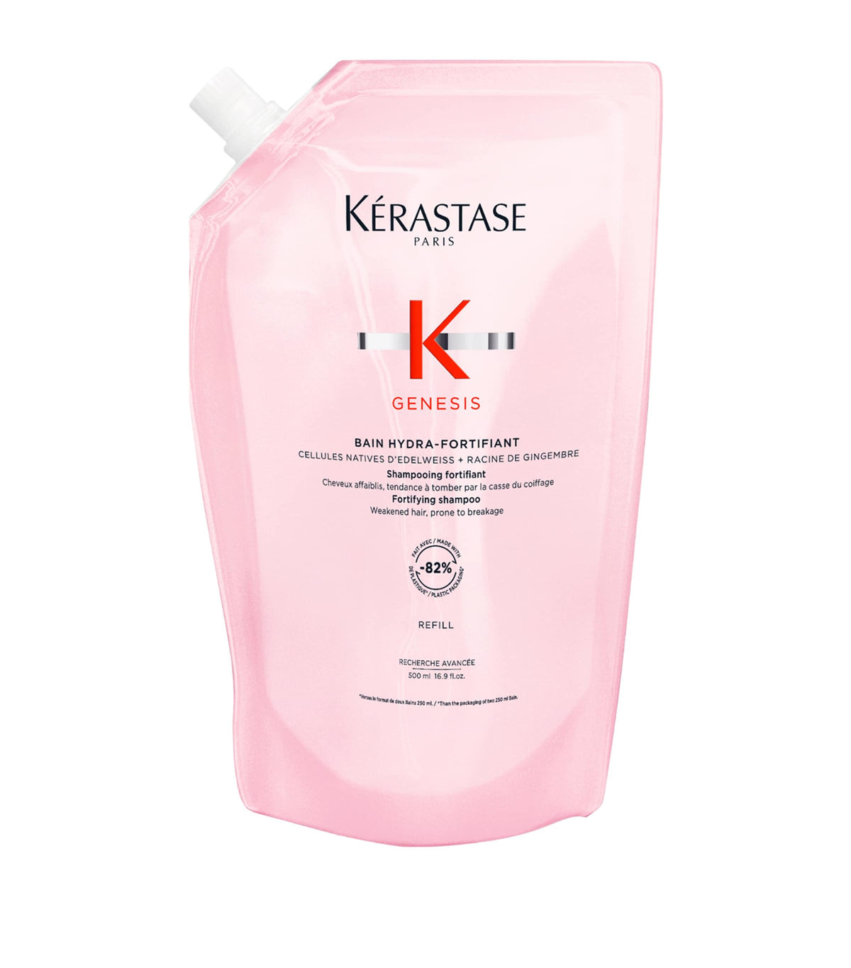 Kerastase Genesis Bain Hydra-Fortifiant Shampoo Refill 500ml, UK version