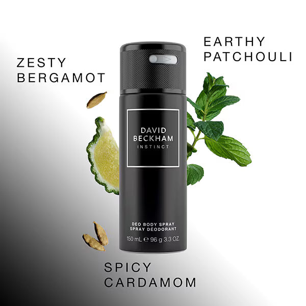 Beckham Instinct deodorant spray 150ml - British product