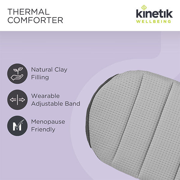 Kinetik Wellbeing thermal comforter dual-use hot cold wrap, imported from the UK
