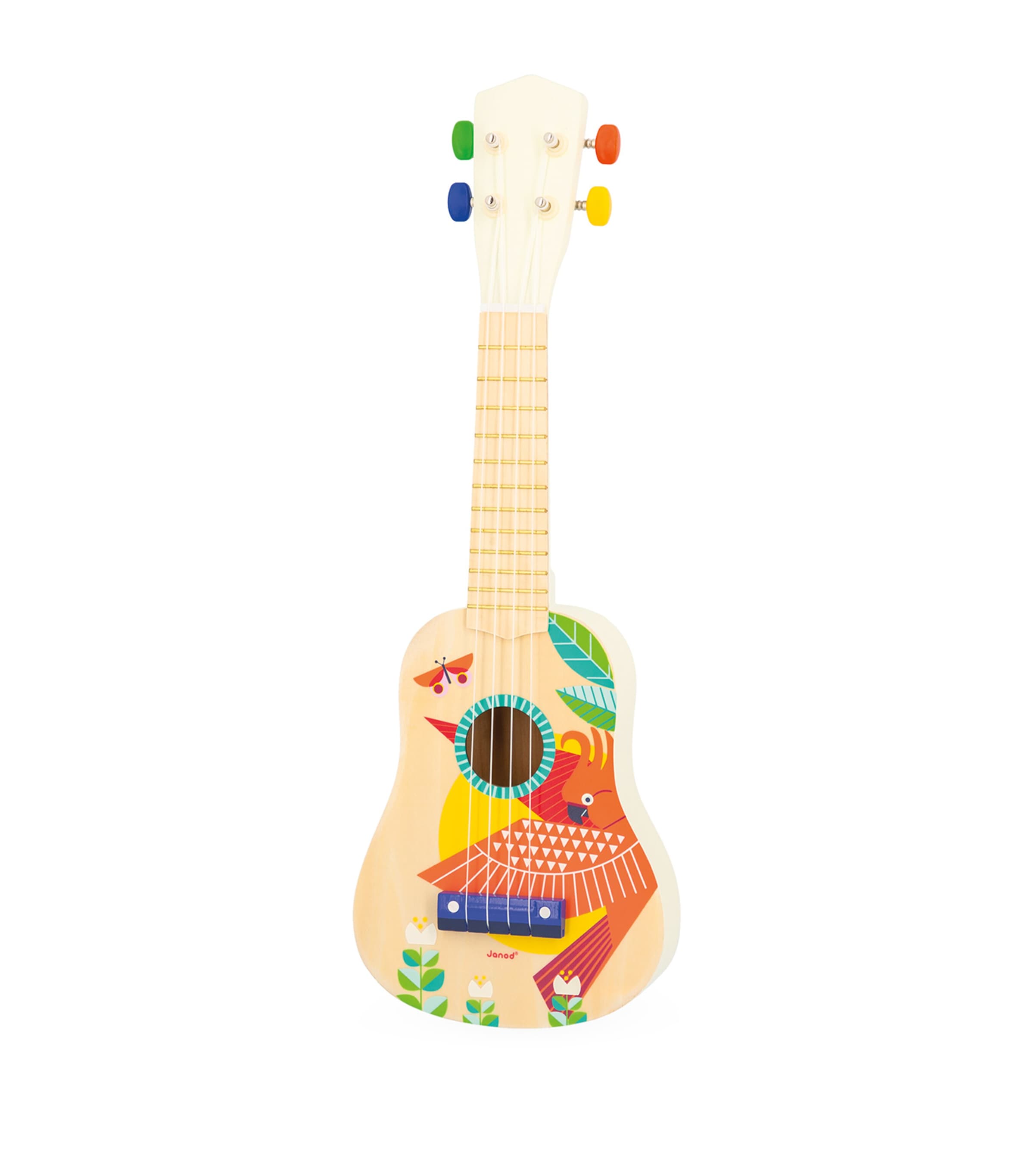 Janod wooden ukulele, UK version