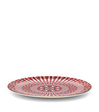 Baccarat Arcadia Red and Gold Decorated Bread Plate 16cm - British product