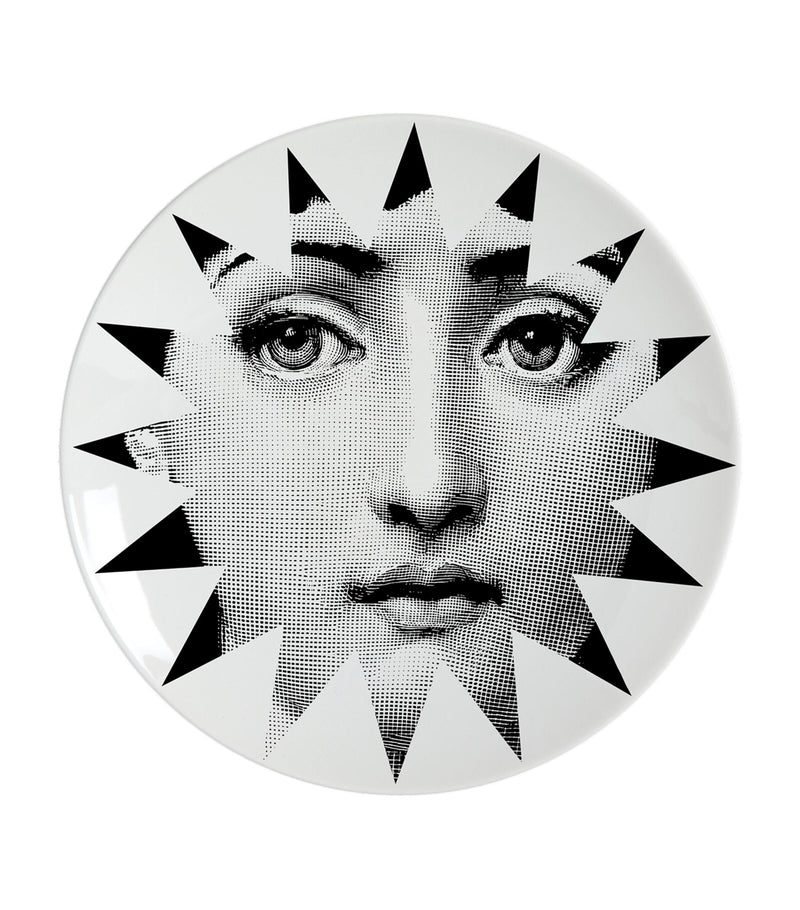 Fornasetti Tema e Variazioni No. 25 wall plate 26cm - British product
