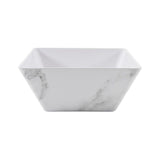 George Home Marble Effect Square Melamine Bowl Large General Household ASDA   