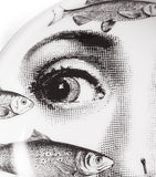 Fornasetti porcelain ashtray with surrealist fish design - British product