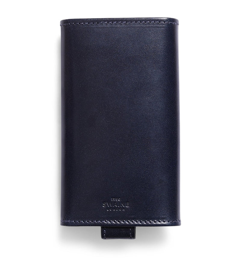 Swaine leather key case 7x10cm (British brand)