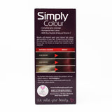 Simply Colour hair dye True Red 6.6, imported from the UK