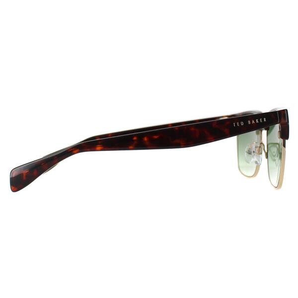 Ted Baker Floyd men's sunglasses brown semi rimless, UK version