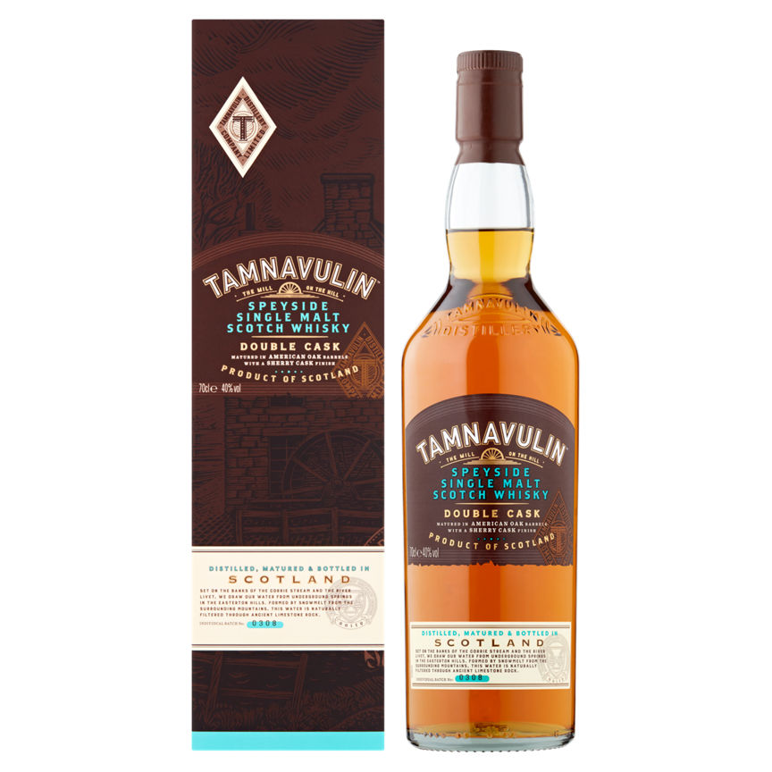 Tamnavulin Speyside Single Malt Scotch Whisky Double Cask GOODS ASDA   