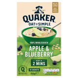 Quaker Oat So Simple Apple & Blueberry Porridge Sachets 10x36g GOODS Sainsburys   