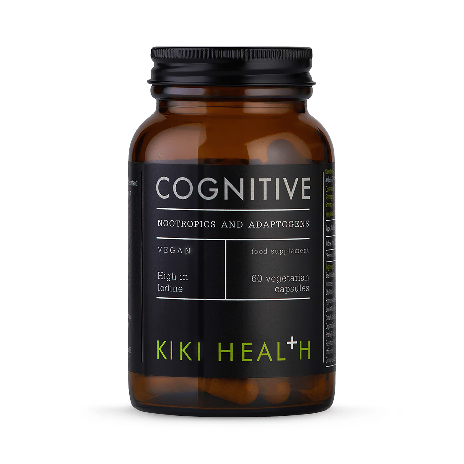 KIKI Health cognitive blend 60 Vegicaps, UK version