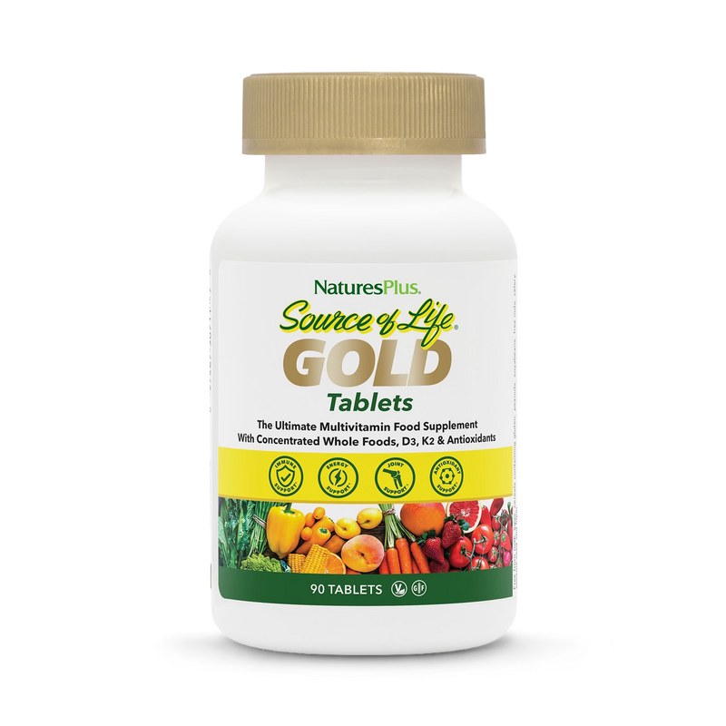 NaturesPlus Source of Life Gold multivitamin 90 tablets - British product