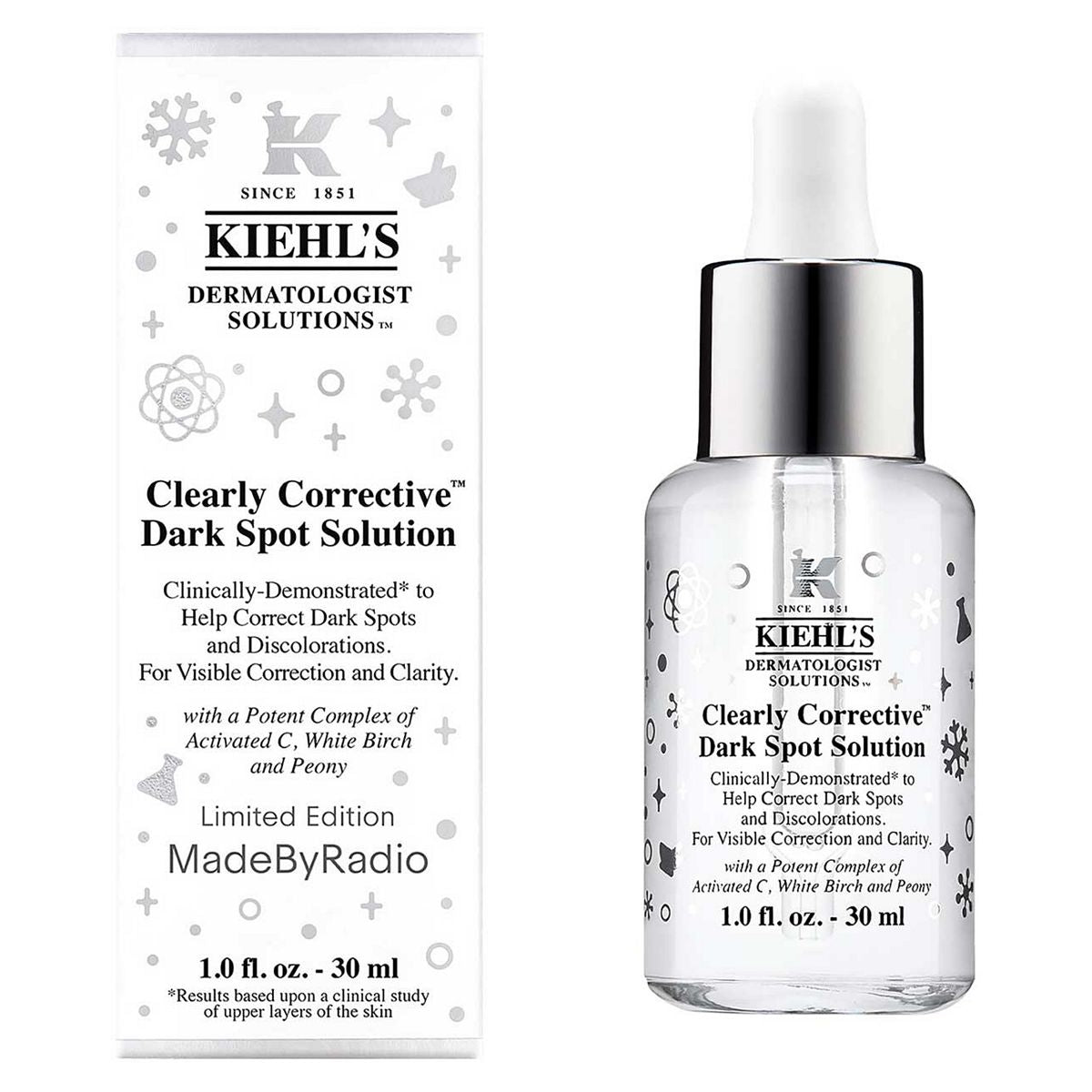 Kiehl's Clearly Corrective Dark Spot Solution 30ml Limited Edition GOODS Boots   