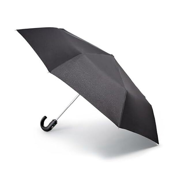 Fulton open close 11 umbrella black 30cm, imported from the UK