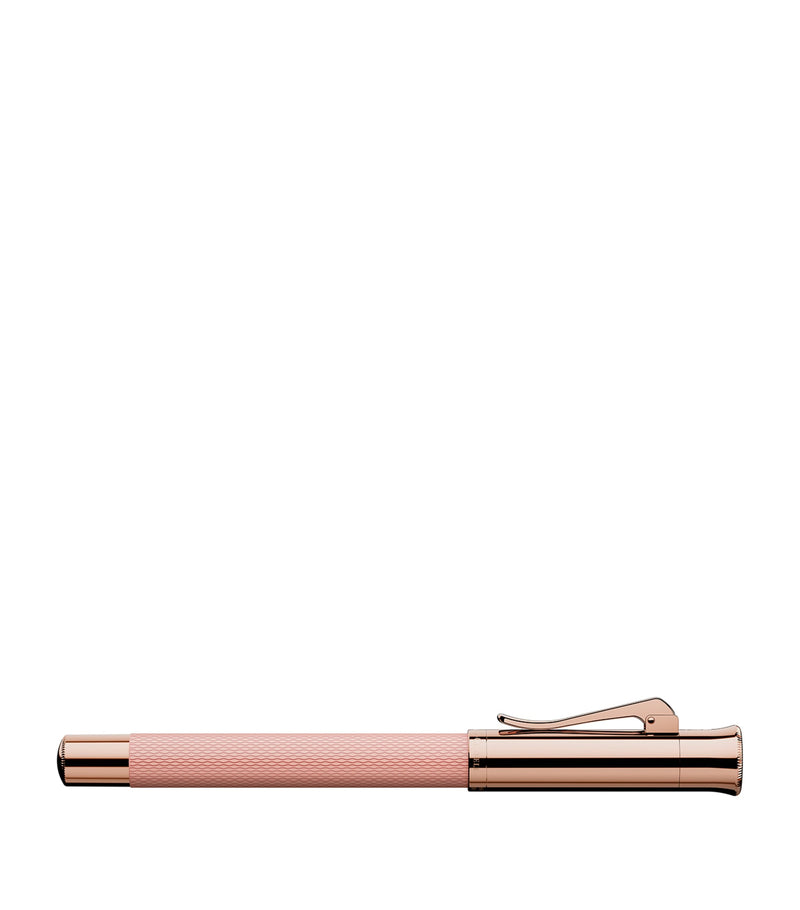 Graf von Faber-Castell Guilloche Rose fountain pen, UK version