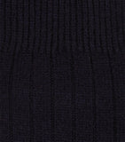 Pantherella cashmere-blend short socks navy, imported from the UK