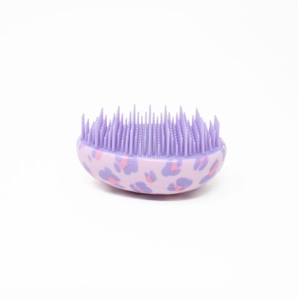 Vintage Cosmetic Company Lilac Leopard detangling brush, UK version