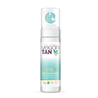 Superdrug Vegan Tan Self Tan Mousse Medium Self-Tanning Mousse 150ml- Buy online at McGrocer