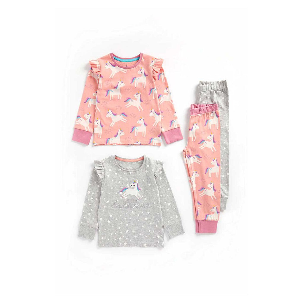 Unicorn Pyjamas - 2 Pack