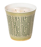 Bernardaud Augusta porcelain candle and tumbler set 950g - British product
