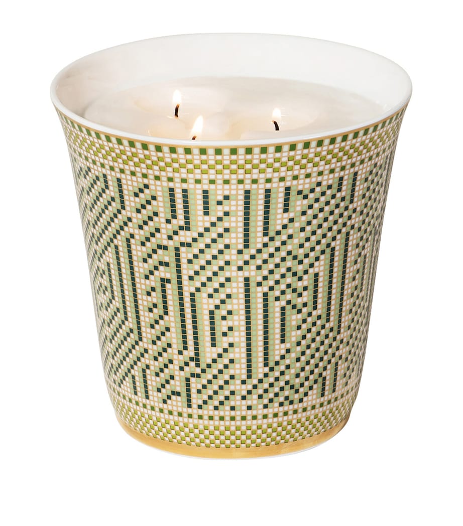 Bernardaud Augusta porcelain candle and tumbler set 950g - British product