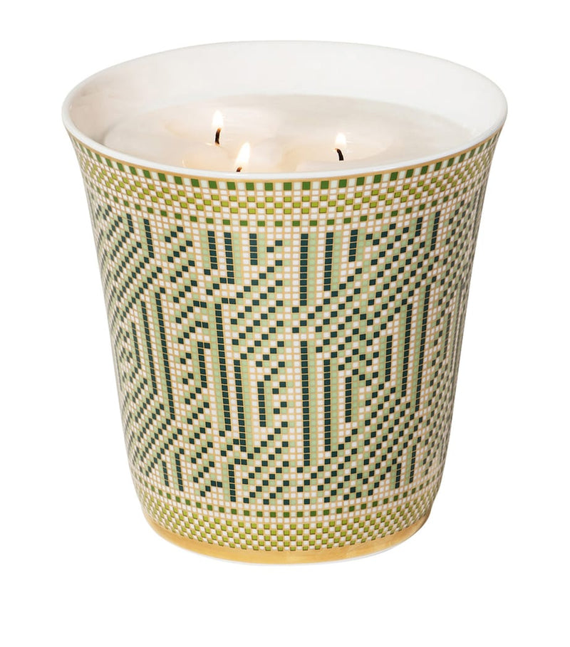 Bernardaud Augusta porcelain candle and tumbler set 950g - British product