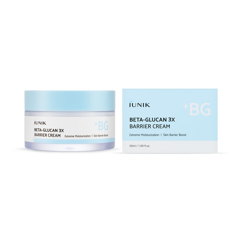 IUNIK Beta Glucan 3X barrier cream 50ml (British brand)
