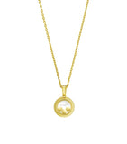 Chopard Happy Diamonds pendant necklace yellow gold diamond, UK version