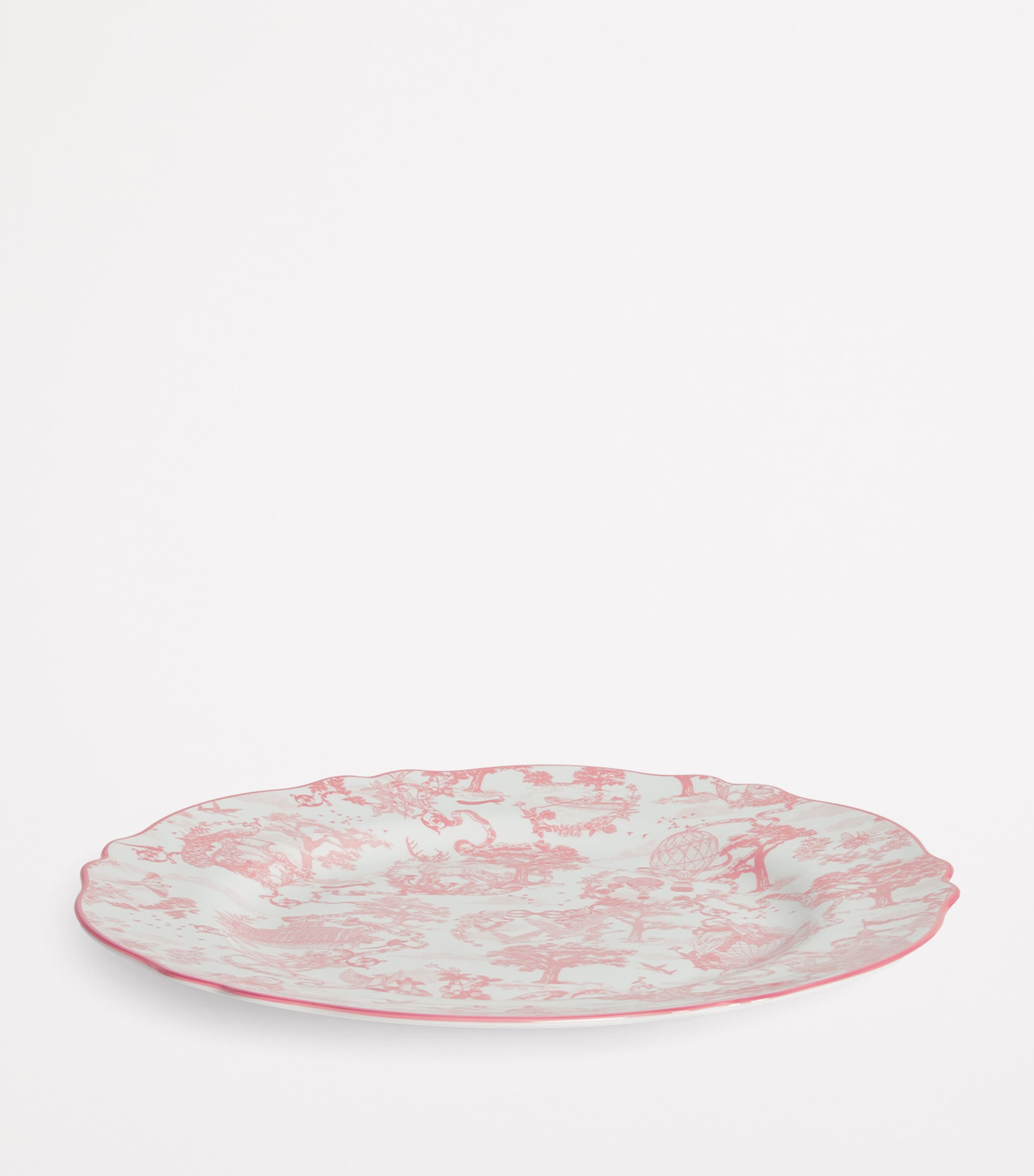 Harrods fine bone china toile dinner plate 27cm, UK version
