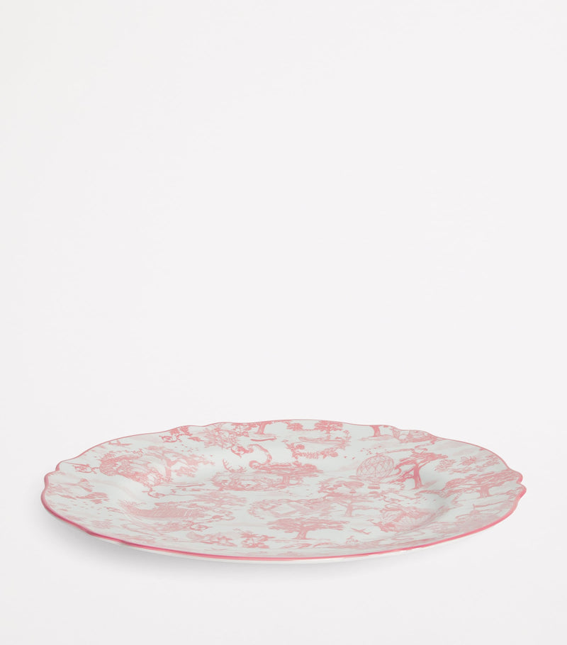 Harrods fine bone china toile dinner plate 27cm, UK version
