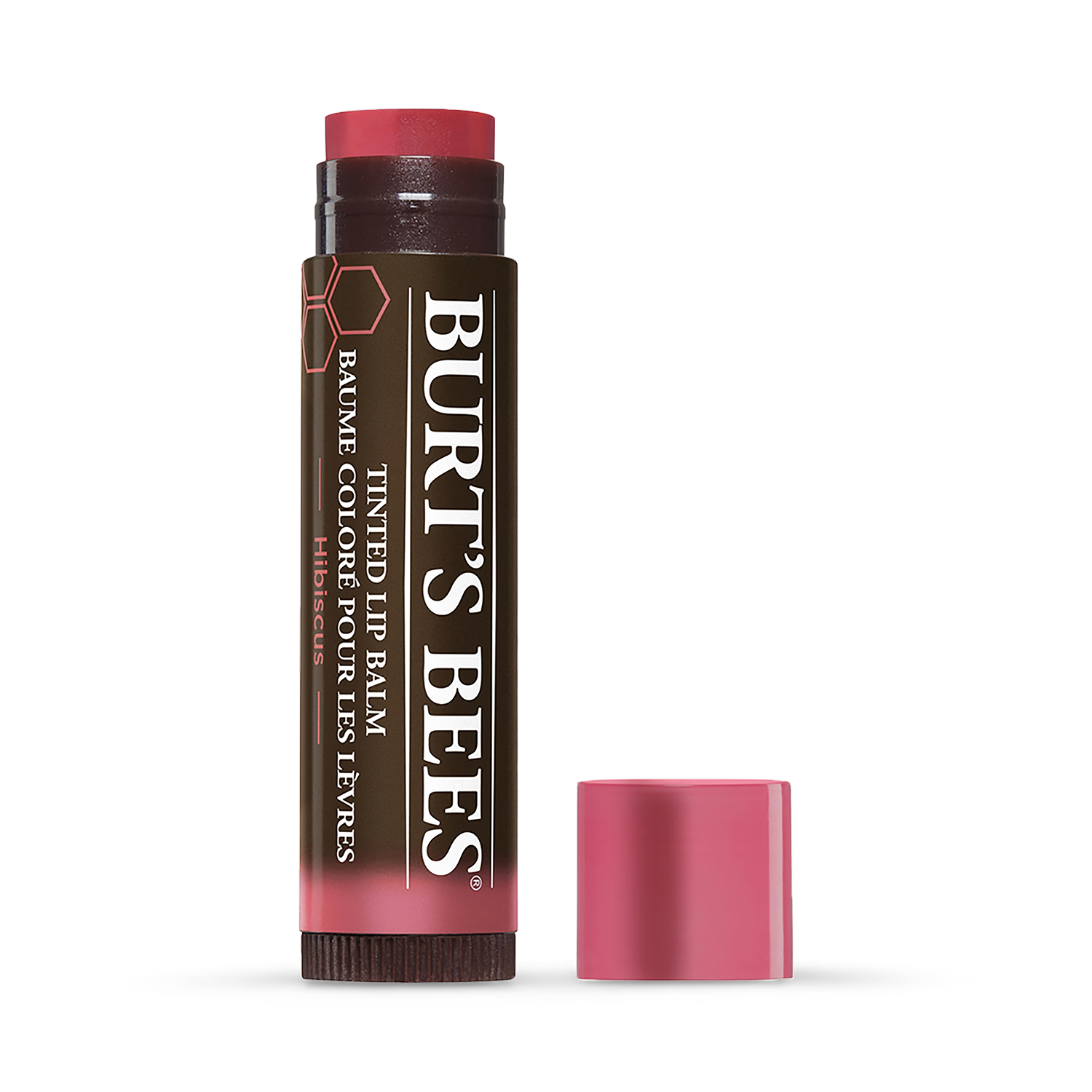 Burt's Bees Tinted Lip Balm Hibiscus 4.25g - British product
