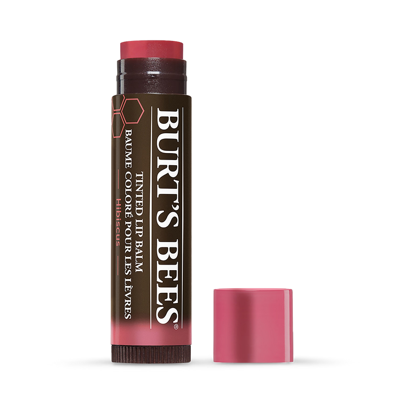 Burt's Bees Tinted Lip Balm Hibiscus 4.25g - British product